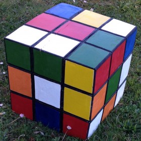 Anderé Becchio 2014 all works: Rubiks Cube